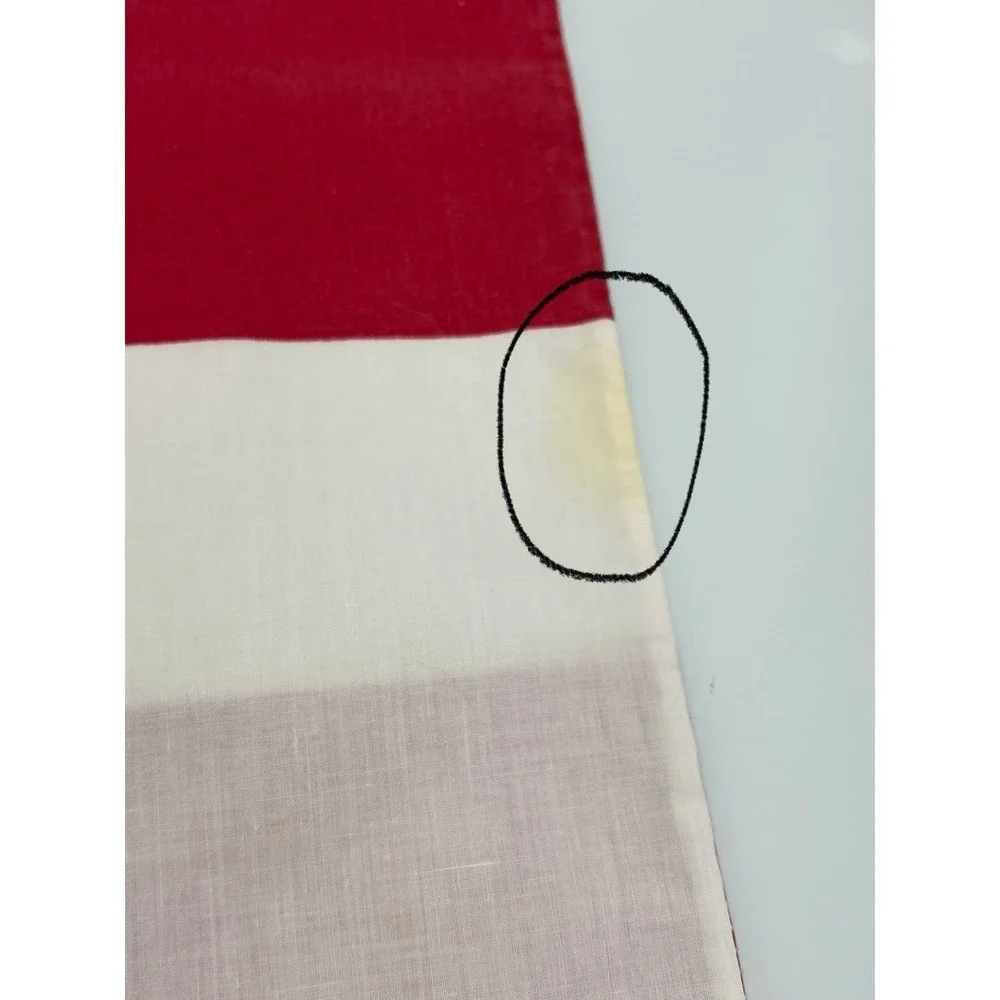 2 Ralph Lauren Twin Sheet Sets; Blue Fitted and Red/white Stripe Flat &cases